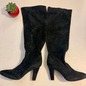 Jimmy choo heel boots women’s 36.5 shoes suede black